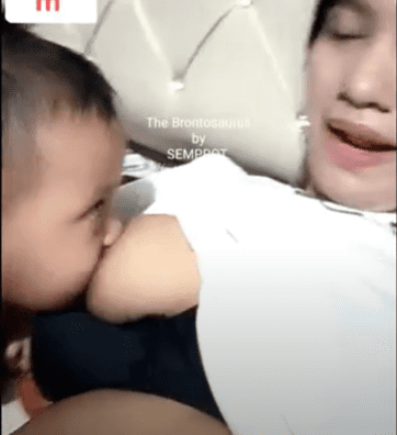 diganggu anak saat VCS sama selingkuhan