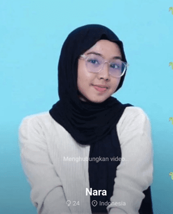 nara gadis culun di ajak vcs