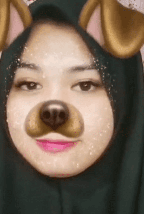 hijab manis vcs colmek