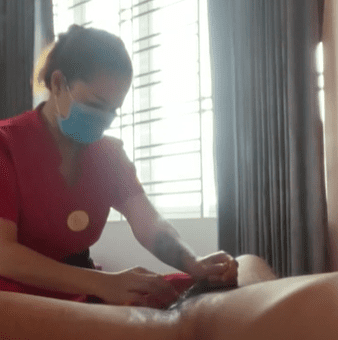 pijat sama pegawai hotel lanjut ngewe