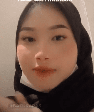 hijab binal memek pink