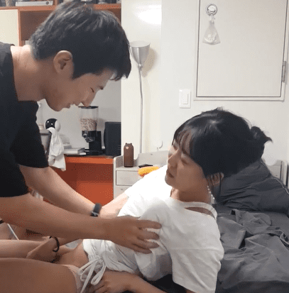 amoy main kerumah mantan kena sodok