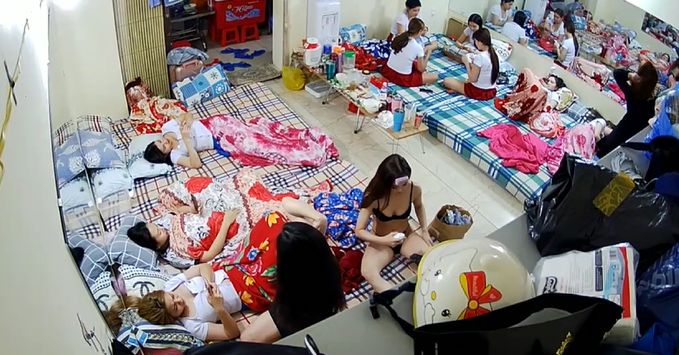 rekaman vvtc asrama wanita